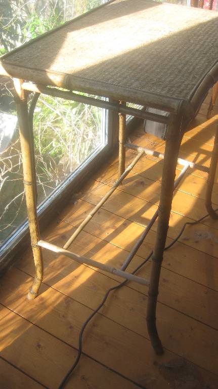 Table ancienne bambou | Puces Privées