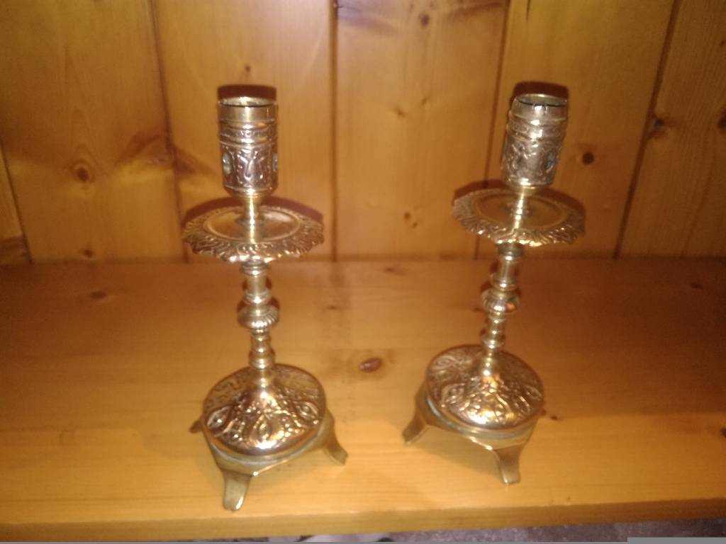 bougeoirs louis XVI | Puces Privées