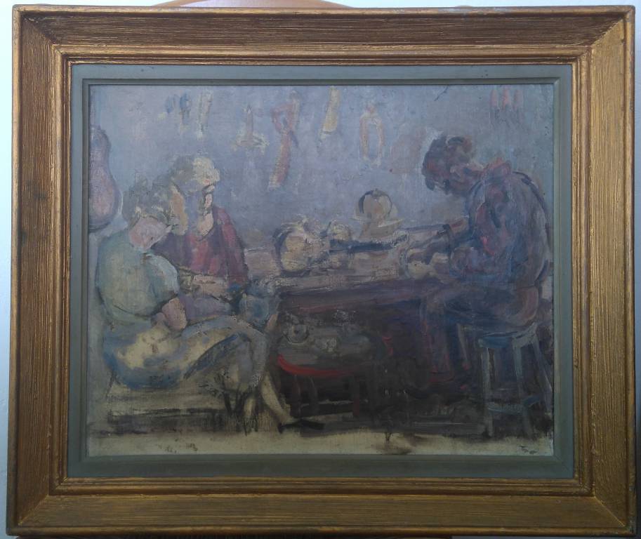 PEINTURE DE L'ÉCOLE DES BEAUX-ARTS | Puces Privées