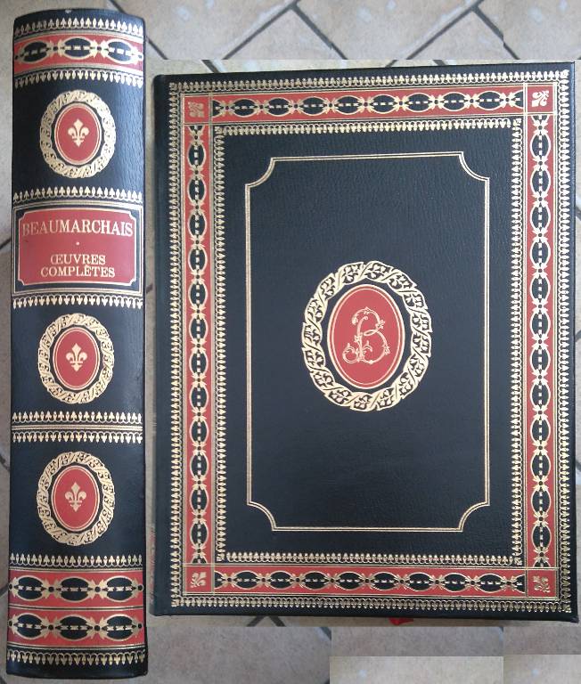 Livre Rare OEUVRES COMPLETES de BEAUMARCHAIS | Puces Privées