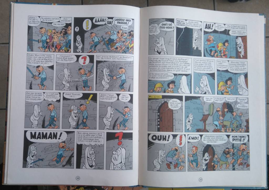 BD LA GUERRE DES 7 FONTAINES - JOHAN et PIRLOUIT | Puces Privées