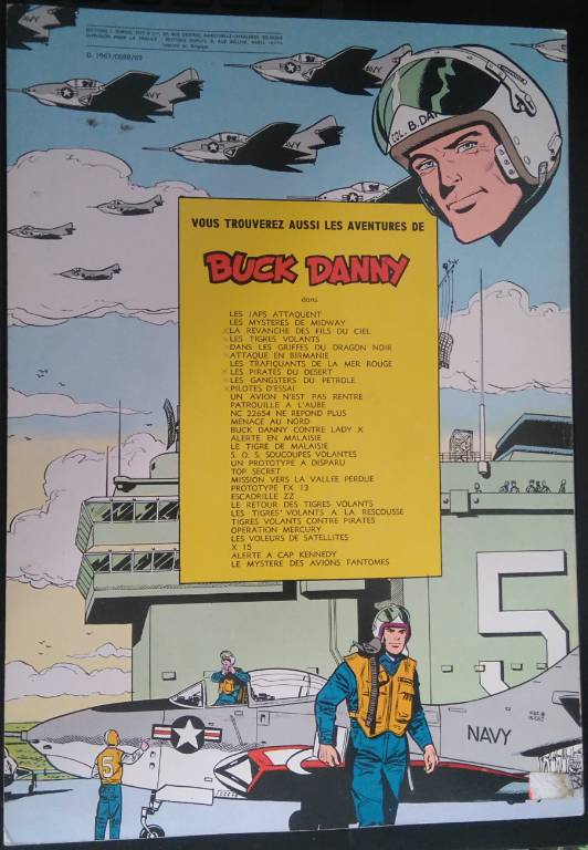 BD Buck Danny - La revanche des fils du ciel | Puces Privées