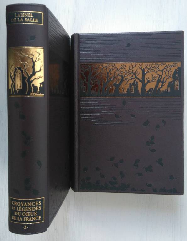 Livres Rares CROYANCES ET LÉGENDES AU COEUR DE LA FRANCE, Laisnel De La Salle x 2 | Puces Privées