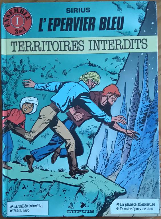 BD L'ÉPERVIER BLEU, TERRITOIRES INTERDITS | Puces Privées