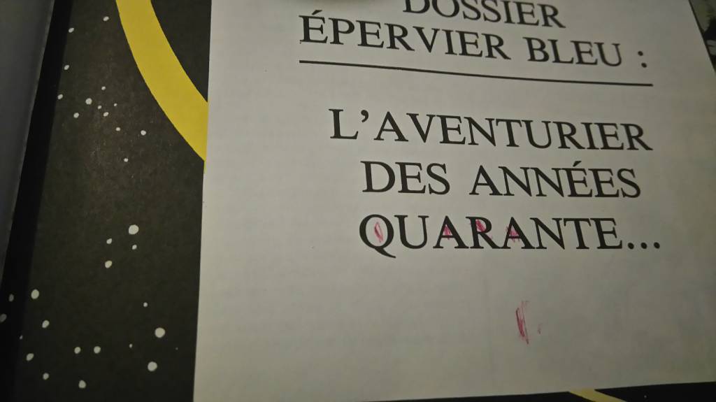 BD L'ÉPERVIER BLEU, TERRITOIRES INTERDITS | Puces Privées