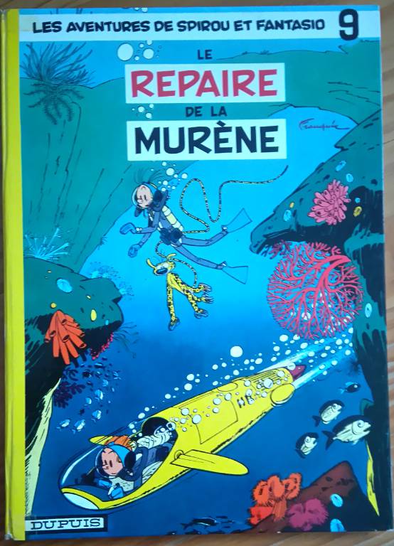 BD SPIROU & FANTASIO - 9. LE REPAIRE DE LA MURENE | Puces Privées