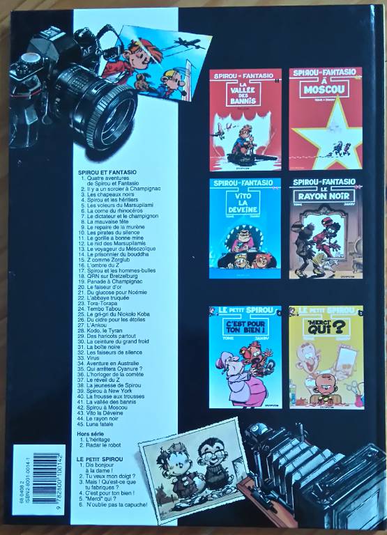 BD SPIROU & FANTASIO - 12. LE NID DES MARSUPILAMIS | Puces Privées