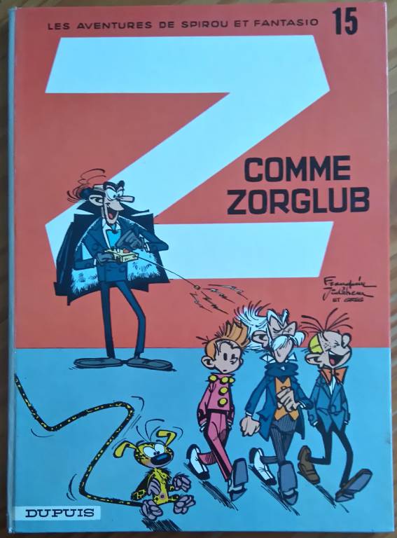 BD SPIROU & FANTASIO - 15. Z COMME ZORBLUG | Puces Privées