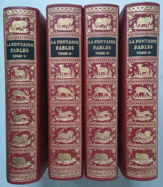 4 Livres Rares FABLES, La Fontaine | Puces Privées