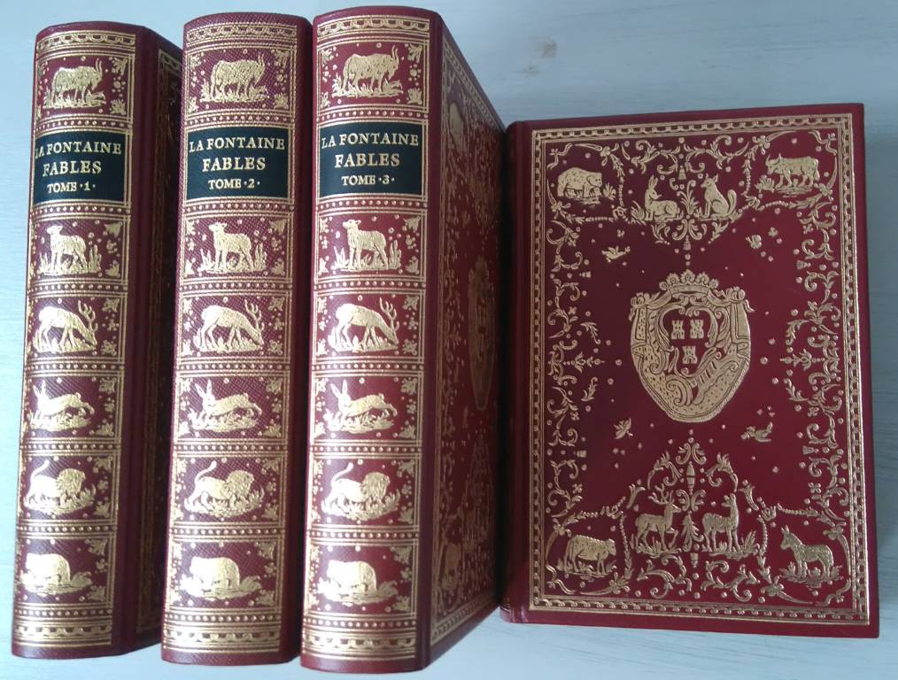 4 Livres Rares FABLES, La Fontaine | Puces Privées