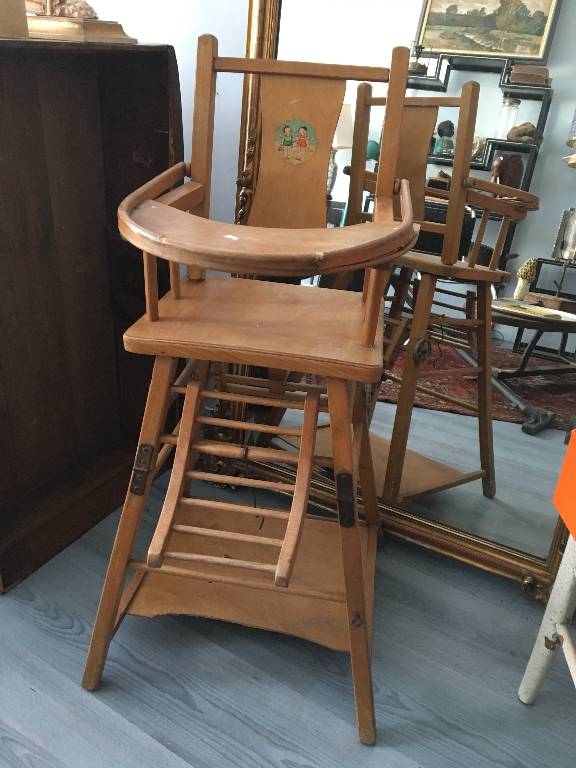 chaise bebe vintage ' | Puces Privées