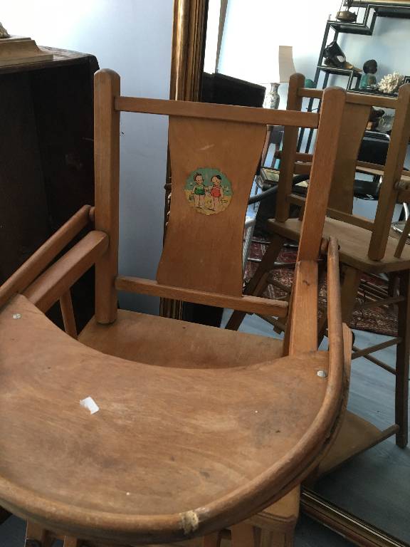 chaise bebe vintage ' | Puces Privées