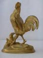 No - 27 - Bronze animalier - le coq par Moigniez | Puces Privées