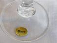 No - 280 - coffret de deux verres à pied en cristal taillé ,  cristallerie Moser | Puces Privées