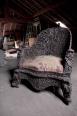 Mobilier indien fin 19 bois ajouré | Puces Privées