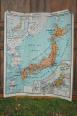 Carte d'école ancienne du Japon | Puces Privées