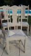 Lot de 6 chaises sculptées en bois massif | Puces Privées