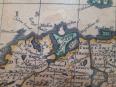Carte 1680 Novissima et Accuratissima Totius Angliae, Scotiae et Hiberniae Tabula. Danckerts Funck Homman | Puces Privées