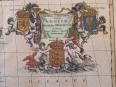 Carte 1680 Novissima et Accuratissima Totius Angliae, Scotiae et Hiberniae Tabula. Danckerts Funck Homman | Puces Privées