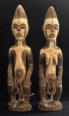 Doma Nigeria ancien et superbe couple d'ancêtres fétiche animiste animisme | Puces Privées
