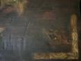 Porte coffre Copte pièce ancienne bois et os Croix Egypte 47cm par 34 cm | Puces Privées