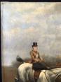 Ecole anglaise écuyère anonyme vers 1875 XIXe Cheval Chevaux XIXe équitation | Puces Privées