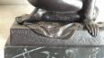 No - 375 - Bronze XXème à patine noire de Pilar Francesch ventallo signé et numéroté 189 sur 376 F | Puces Privées