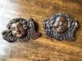 paire de Putti bois ancien | Puces Privées