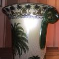 Vase style - Orientalisme - les Palmiers | Puces Privées