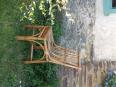 Chaise de jardin ancienne bambou, osier | Puces Privées