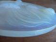 Dessous de plat Verlys France en verre moulé pressé opalescent | Puces Privées