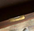 commode Empire en acajou a cariatides en bronze doré vers 1880 | Puces Privées