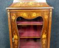 Magnifique bibliothéque d'apparat Louis XV en marqueterie de bois précieux | Puces Privées