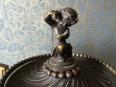 Superbe Paire de pots couverts époque Napoléon III en bronze a double patine | Puces Privées