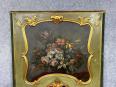Très important miroir trumeau Louis XV en bois doré et laqué vers 1850 | Puces Privées