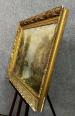 Théodore LÉVIGNE (1848-1912) grande huile sur toile figurant un paysage lacustre | Puces Privées