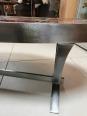 Table basse vintage acier céramique | Puces Privées