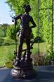Auguste Moreau (1834-1917) - statue en régule 'Le Laboureur' - France - fin 19ème siècle | Puces Privées