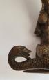 porte manteau chimère serpent bronze | Puces Privées