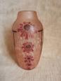 No - 502 - Vase en pâte de verre , décor floral Art-Déco signé Legras | Puces Privées