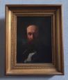 Ecole Flamande XIXe Huile sur toile Portrait d'un homme | Puces Privées