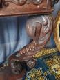 Grande console Renaissance en chêne massif 19ème | Puces Privées