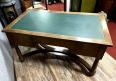 bureau de centre Empire a tirettes en acajou et bronzes dorés vers 1900 | Puces Privées
