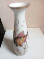 vase emaillé  1900 hauteur 26,5 cm signée Tiss | Puces Privées