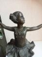 statuette en bronze la danseuse, signé hauteur 32 cm | Puces Privées