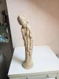 statuette en céramique asiatique XIXème hauteur 31 cm | Puces Privées