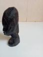 Statuette ancienne africaine en bois hauteur 10,5 cm x 3,5 cm | Puces Privées