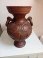 vase ancien en terre cuite hauteur 26 cm diamètre 15 cm | Puces Privées