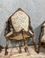 paire de fauteuils Baroques Vénitiens dans le style de la renaissance Italienne | Puces Privées