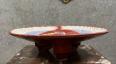 coupe centre de table en céramique émaillée époque Art Déco | Puces Privées